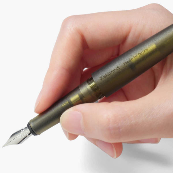 Kakimori Frost Fountain Pen – Moss, Kakimori, stationery design