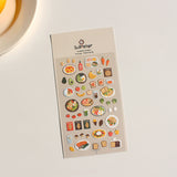 Decorative Stickers – Food Trip #5, Suatelier, stationery design
