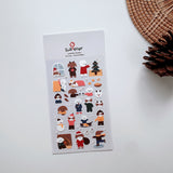 Decorative Stickers – Merry Hoodoo, Suatelier, stationery design