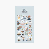 Decorative Stickers – Work and Work, Suatelier, stationery design