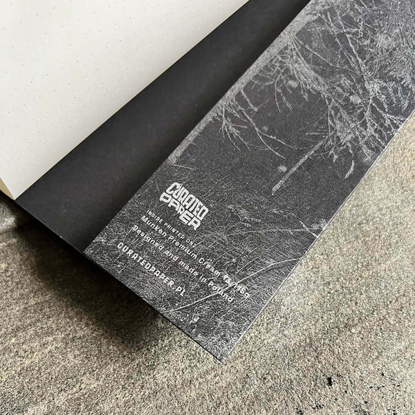 Notebook – Forest, Curated Paper, stationery design