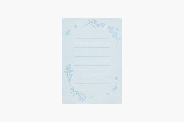 Midori Washi Letter Paper Set – Blue, Midori, stationery design