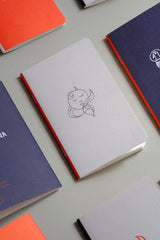 Pocket notebooks from the Luna collection with a moon motif.