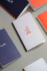 Pocket notebooks from the Luna collection with a moon motif.