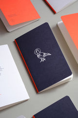 Pocket notebooks from the Luna collection with a moon motif.