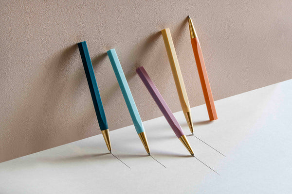 YSTUDIO Glamour Evolve Ocean Sustainable Rollerball Pen – Sea Indigo, ystudio, stationery design