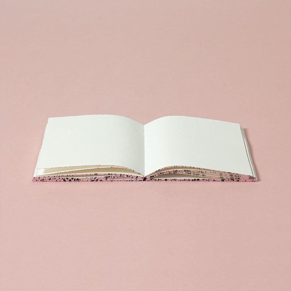Spray Splash Notebook A6 Softcover – Pink, LABOBRATORI, stationery design