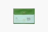 Travel organizer – Green, nähe, stationery design