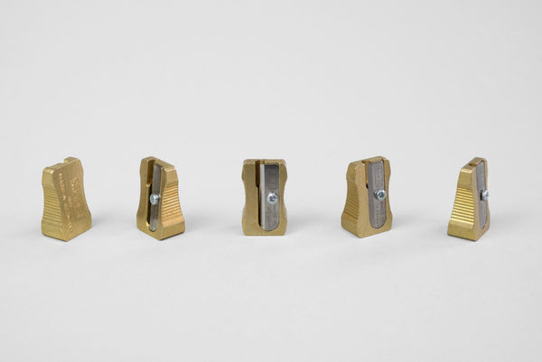 M+R Brass Pencil Sharpener, Möbius + Ruppert, home office