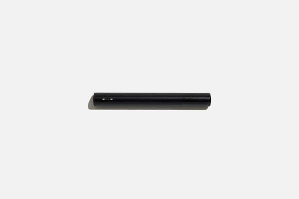Onigiri Aluminium Rollerball Pen with Magnetic Cap – Black, before breakfast, home office, designer's stationery
