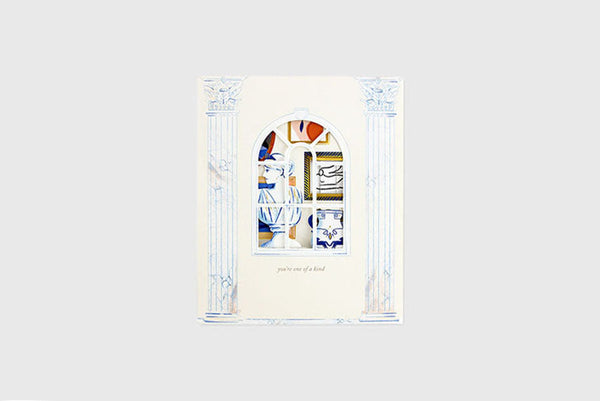 greeting card, decorative card, pop-up card, decorative card, stationery store, designer office supplies