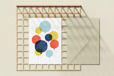 greeting card - balloons, Eokke, decorative greeting card, stationery shop, designer office supplies