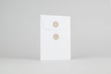 WHITE ENVELOPES WITH BUTTONS B6, Papierniczeni, home office, stationery design