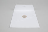 WHITE ENVELOPES WITH BUTTONS B6, Papierniczeni, home office, stationery design