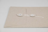 ECO ENVELOPES WITH BUTTONS C5, Papierniczeni, home office, stationery design