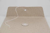 ECO ENVELOPES WITH BUTTONS C5, Papierniczeni, home office, stationery design