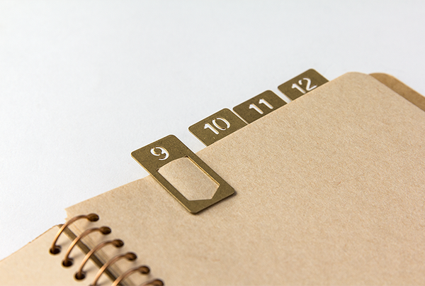 Midori TRC Brass Clips, Traveler's Company, home office, stationery