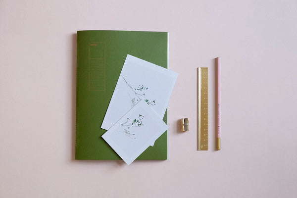 Greeting Card – Herbarium Garden, muska, greeting card, decoration card, flower card, stationery store, designer office supplies