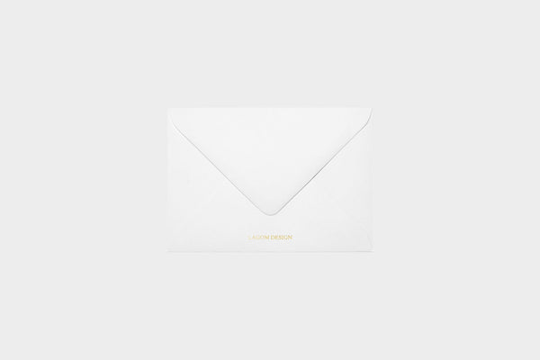 Greeting Card – Peony, Lagom, stationery design