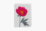 Greeting Card – Peony, Lagom, stationery design