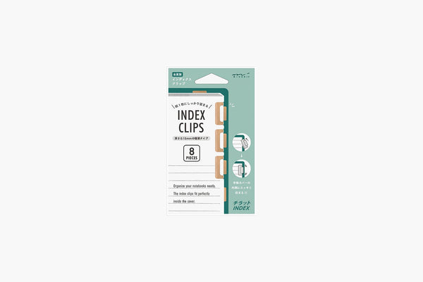 Midori Index Clips, Midori, stationery, home office