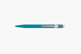 Caran d’Ache 849 Paul Smith Aluminium Ballpoint Pen – Cyan & Steel, Caran d'Ache, stationery design