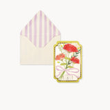 Pop-up Greeting Card – Framed Bouquet, UWP Luxe, stationery design
