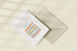 greeting card - big birthday cake, Eokke, decorative greeting card, stationery shop, designer office supplies