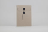 ECO ENVELOPES WITH BUTTONS C5, Papierniczeni, home office, stationery design